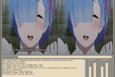 本地实现视频无损硬字幕水印去除