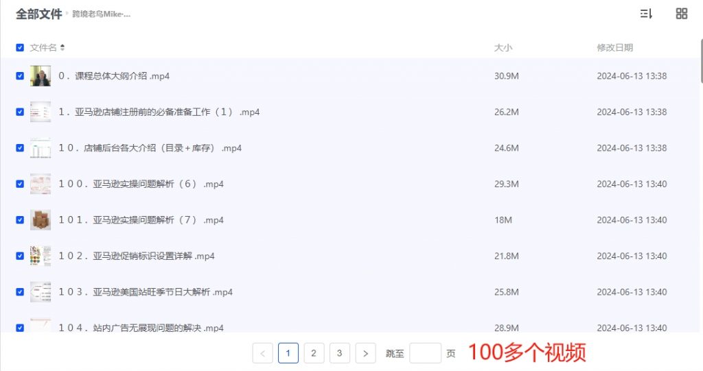 亚马逊跨境电商全阶运营系列课程