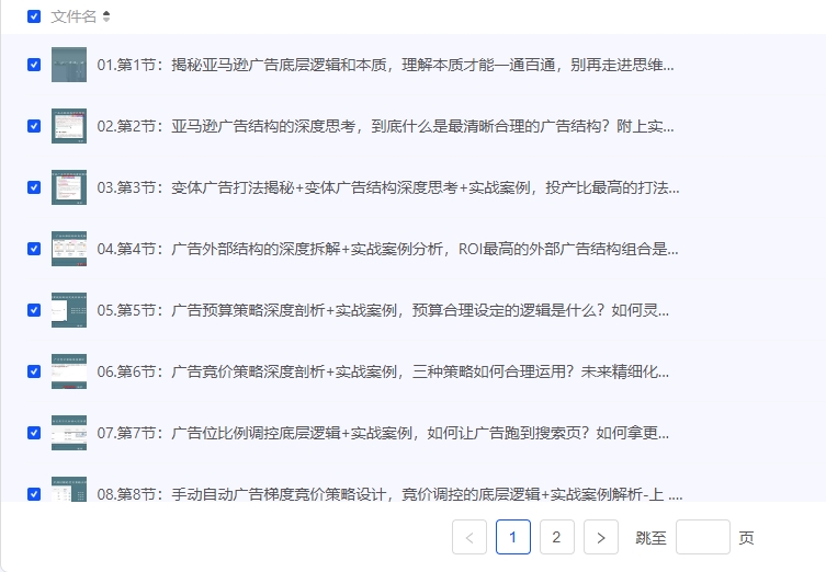 跨境电商亚马逊广告高阶课，每天10分钟，手把手教你成为广告实战高手