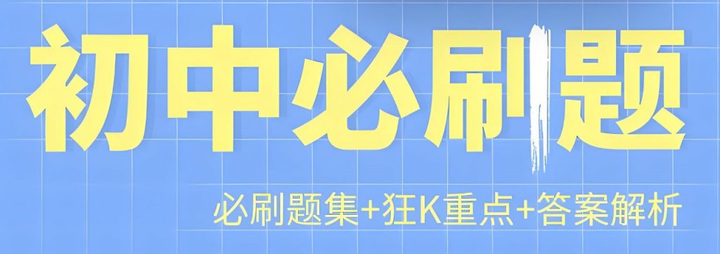 理想树《初中必刷题·下册 (2025年春教材同步版) 》
