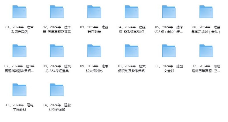 《2024年最新一二建资料合集》祝你考过[pdf]