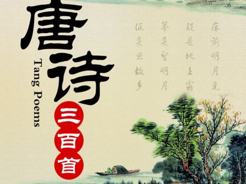 唐诗三百首(有声诵读·319集）
