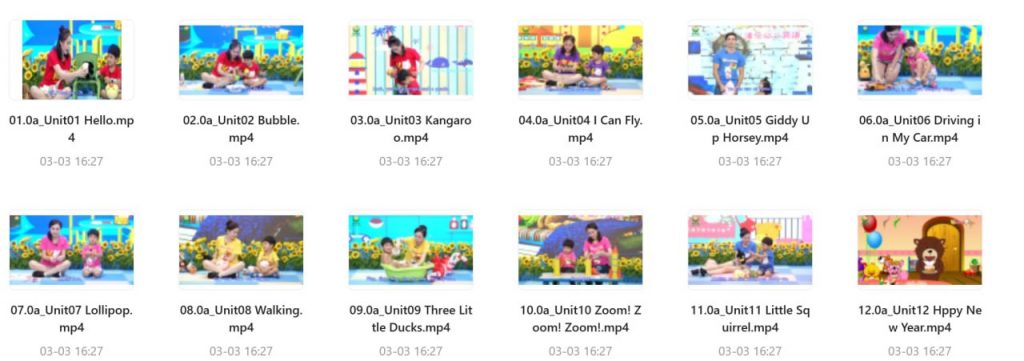 清华幼儿英语启蒙动画 全48集